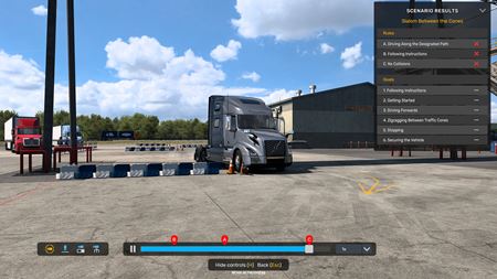 Euro Truck Simulator 2 a American Truck Simulator dostan� auto�kolu  
