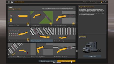 Euro Truck Simulator 2 a American Truck Simulator dostan� auto�kolu  
