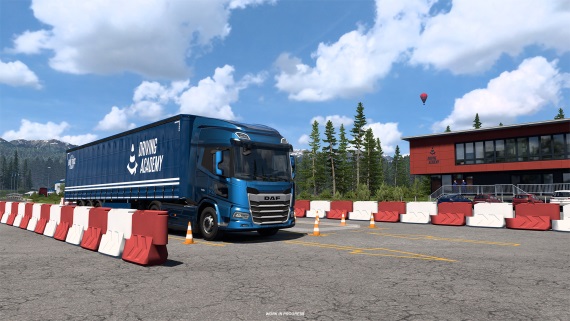 Euro Truck Simulator 2 a American Truck Simulator dostan� auto�kolu