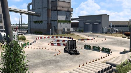 Euro Truck Simulator 2 a American Truck Simulator dostan� auto�kolu  