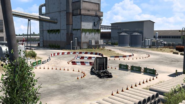 Euro Truck Simulator 2 a American Truck Simulator dostan� auto�kolu 