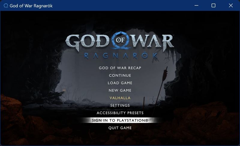 Mod odstrauje potrebu PSN prihlsenia pre God of War Ragnarok na PC