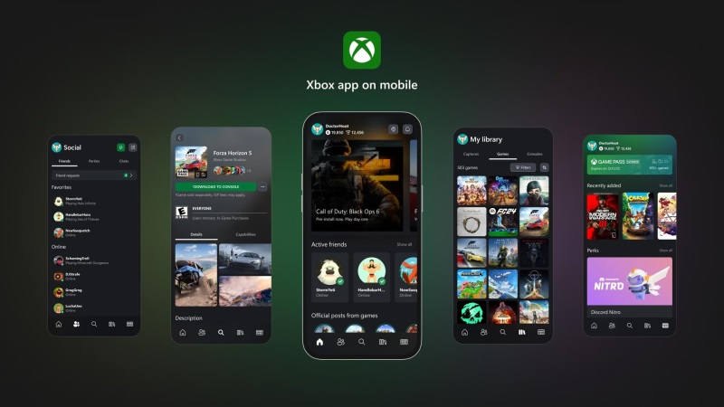 Xbox aplikcia na PC a mobiloch dostala update