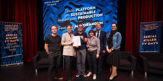 Memorandum pre udržateľný audiovizuálny priemysel podpísali kľúčoví hráči českej audiovízie