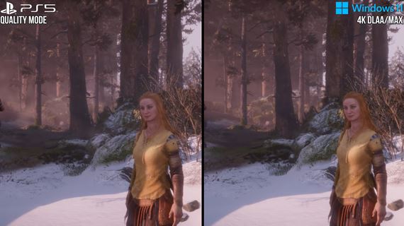 Porovnanie PC verzie God Of War Ragnarok s PS5 verziou