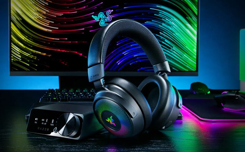 Razer predstavil nov headset a haptick poduku