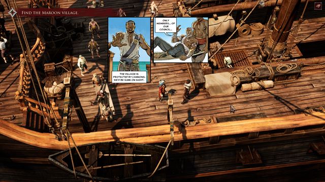 Pir�tska pos�dka, komiksy a kocky: Flint: Treasure of Oblivion je unik�tna RPG pln� v�ziev 