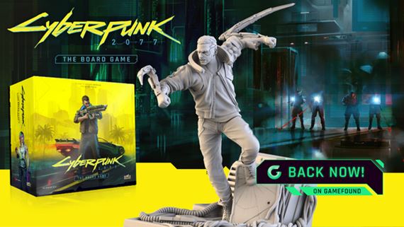 CD Projekt prestavil stolnú Cyberpunk 2077 hru, spustil crowdfunding