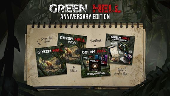 Green Hell oslavuje 5 rokov, dostáva novú Deluxe edíciu