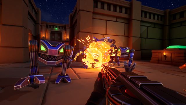 Interloopers, je ako Serious Sam ale s robotmi 