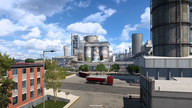 Euro Truck Simulator 2 ukazuje obrovsk� cement�re� v Sol�ne 