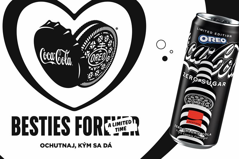 Znaky Coca-Cola a OREO prichdzaj s limitovanou edciou
Coca-Cola OREO Zero Cukru
