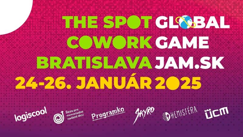 GGJ Slovakia 2025 game jam prebehne tento mesiac, mete sa registrova