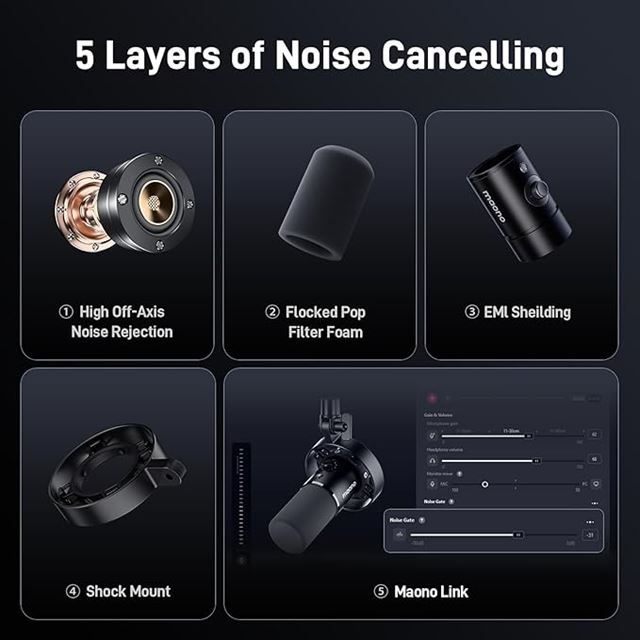 Maono ohl�silo dynamick� mikrof�n PD300X  