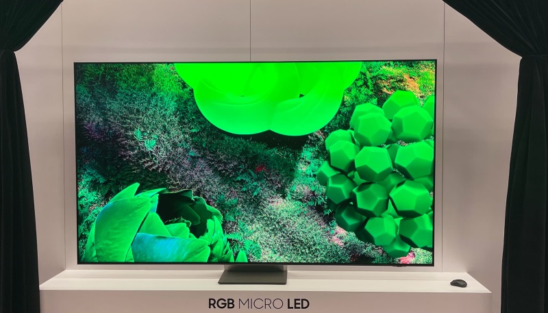 Samsung pripravuje TV s  microLED podsvietenm