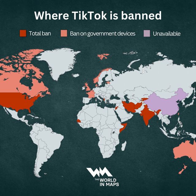 TikTok закрыли в США 