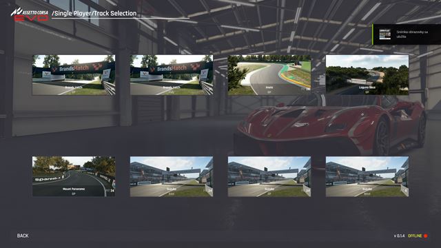 �o pon�ka Assetto Corsa Evo v Early Access? 