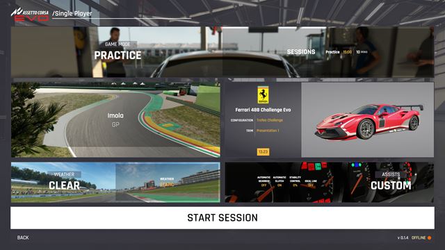 �o pon�ka Assetto Corsa Evo v Early Access? 