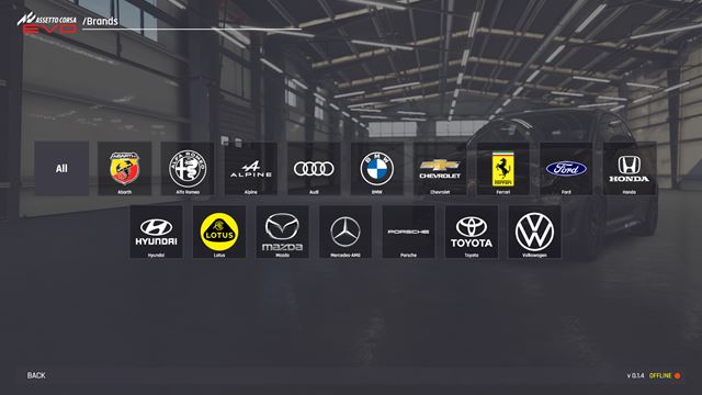 �o pon�ka Assetto Corsa Evo v Early Access? 