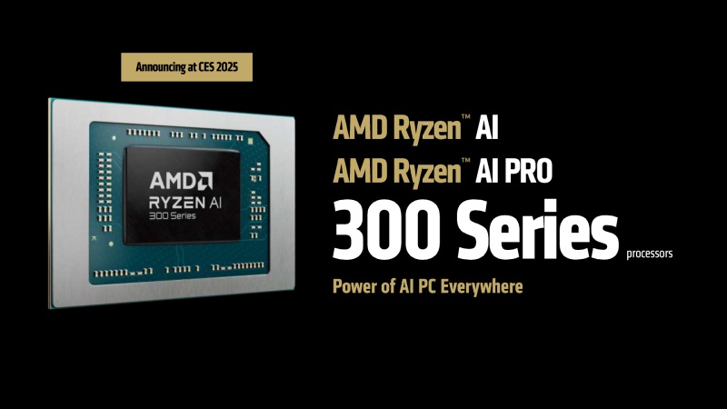 AMD refreshuje Ryzen 200 APU s vym vkonom a pridva nov Ryzen AI 300 aj pre handheldy