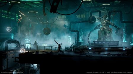 Somber Echoes odpli sci-fi Metroidvaniu s grcko-rmskou mytolgiou  