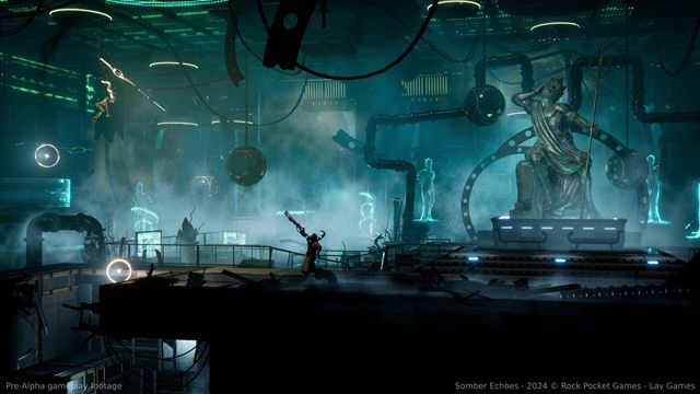 Somber Echoes odp�li sci-fi Metroidvaniu s gr�cko-r�mskou mytol�giou 