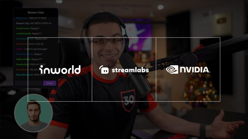 Prv inteligentn asistent pre streamovanie odhalila NVIDIA, Inworld AI a Streamlabs