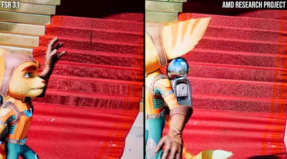 Prv� uk�ky FSR4 upscalingu