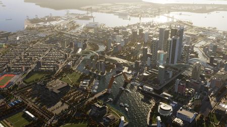 Cities: Skylines II dostane rozrenie Bridges & Ports, prinesie prstavy a nov mosty  