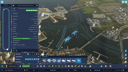 Cities: Skylines II dostane rozrenie Bridges & Ports, prinesie prstavy a nov mosty  