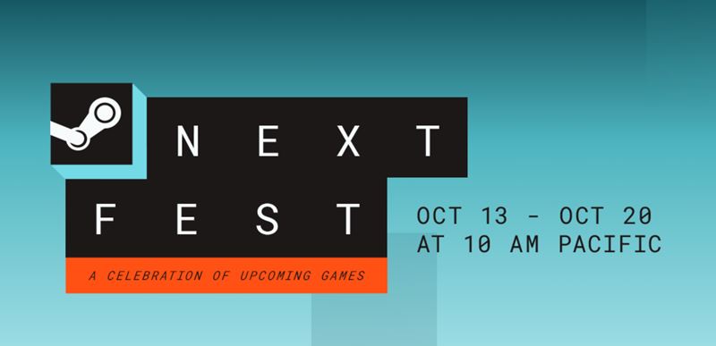Steam Next Fest zaal, potrv tde