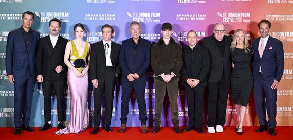 Zlatý klinec európskej promo tour k filmu Springsteen: Vyveď ma z ničoty / Springsteen: Deliver Me from Nowhere