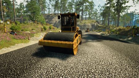 Construction Crew ponkne budovanie s rznymi stavebnmi strojmi  