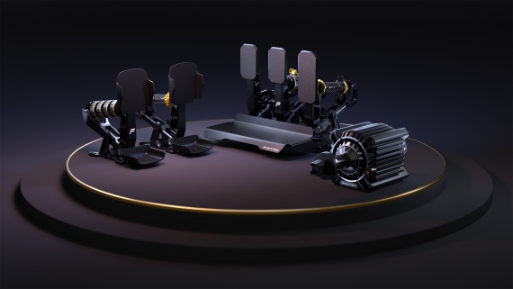 Fanatec predstavil nové Podium Pedals a nový vylepšeným Podium DD 25nm whellbase