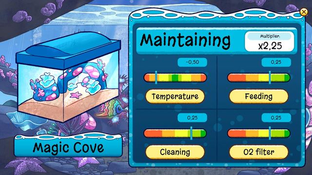 V My Cozy Aquarium si v novembri vytvor�te akv�rium pod�a svojich predst�v 