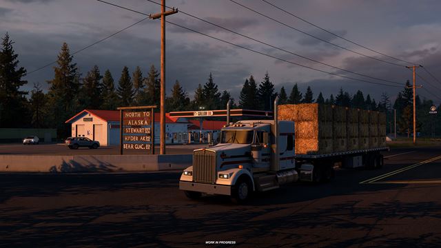American Truck Simulator prv� raz zamieri do Kanady 