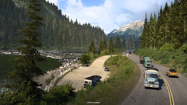 American Truck Simulator prv� raz zamieri do Kanady 