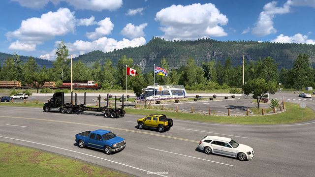 American Truck Simulator prv� raz zamieri do Kanady 