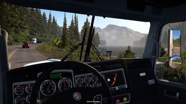 American Truck Simulator prv� raz zamieri do Kanady 