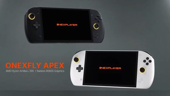OneXFly Apex je výkonný handheld s kvapalinovým chladením a Ryzen AI Max+ 395