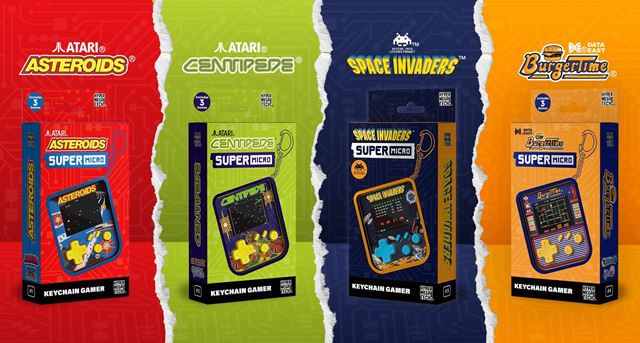 HyperMegaTech! uvdza Super Micro Keychain Gamers  