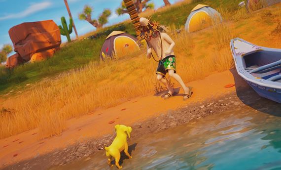 Fortnite predstavilo Sidekick funkciu, pridá hráčom zvieratko