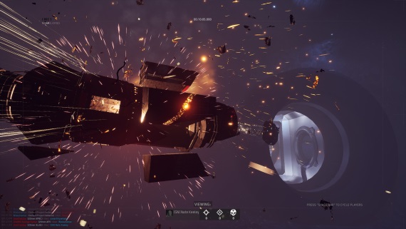 Vesmírna akcia In the Black sa ukazuje v deme