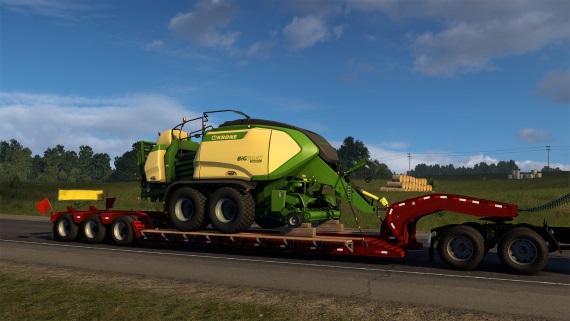 KRONE poľnohospodárske stroje dorazili do Euro Truck Simulator 2 a American Truck Simulator