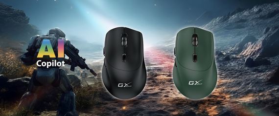 Genius Scorpion M8100 - bezdrôtová myš s podporou AI Copilot