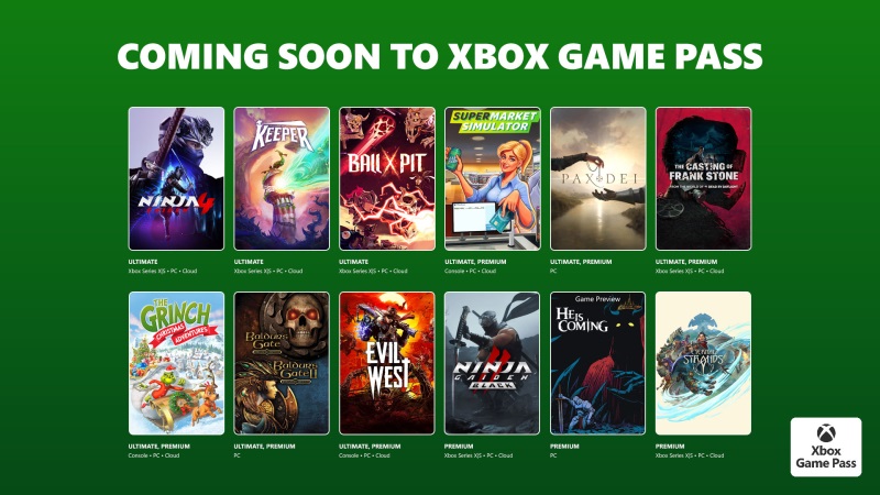 Game Pass dostva Ninja Gaiden 4, Keeper ale aj The Casting of Frank Stone 