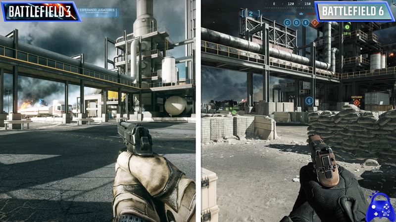 Porovnanie Operation Flashpoint mapy v Battlefield 6 a Battlefielde 3