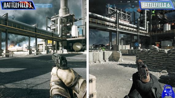 Porovnanie Operation Firestorm mapy v Battlefield 6 a Battlefield 3