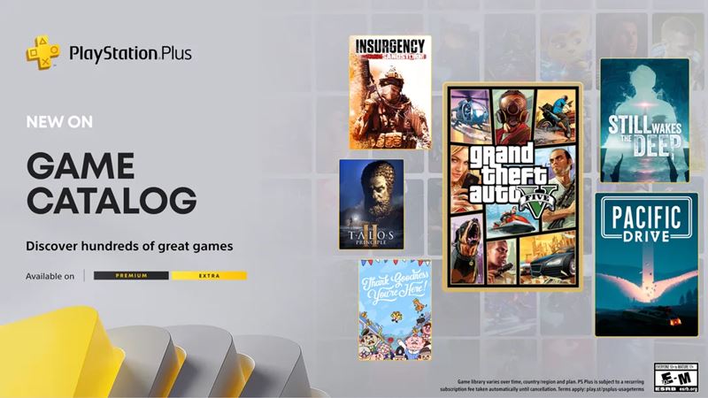 PlayStation Plus Premium a Extra znovu obohat GTA V