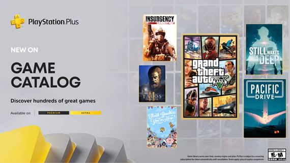 PlayStation Plus Premium a Extra znovu obohat GTA V